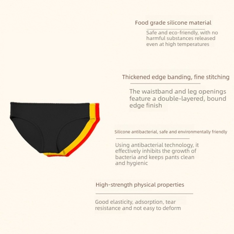 Silicone Swim Trunks Men Women - đánh giá và giá Quick Dry Underwear